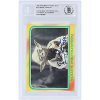 Brian Johnson Star Wars Autographed 1980 Topps The Empire Strikes Back #331 BAS Authenticated Card with "SFX" Inscription