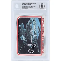 Brian Johnson Star Wars Autographed 1980 Topps The Empire Strikes Back #54 BAS Authenticated Card with "SFX" Inscription