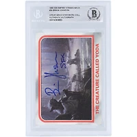 Brian Johnson Star Wars Autographed 1980 Topps The Empire Strikes Back #58 BAS Authenticated Card with "SFX" Inscription