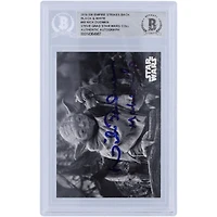 Nick Dudman Star Wars Autographed 2019 Topps #48 BAS Authenticated Card with "Make Up" Inscription