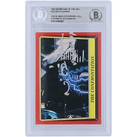 Nick Dudman Star Wars Autographed 1983 Topps #122 BAS Authenticated Card with "Make Up" Inscription