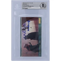 Nick Dudman Star Wars Autographed 1996 Topps Widevision #22 BAS Authenticated Card with "Make Up" Inscription
