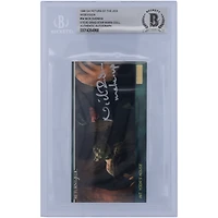 Nick Dudman Star Wars Autographed 1996 Topps Widevision #54 BAS Authenticated Card with "Make Up" Inscription