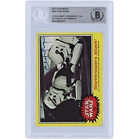 Chris Bunn Star Wars Autographed 1977 Topps Star Wars #194 BAS Authenticated Card