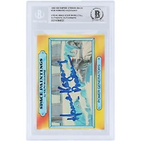 Howard Kazanjian Star Wars Autographed 1980 Topps The Empire Strikes Back #336 BAS Authenticated Card with "Producer" Inscription