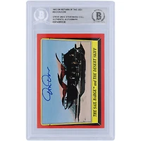 Don Dow Star Wars Autographed 1983 Topps Return of the Jedi #38 BAS Authenticated Card