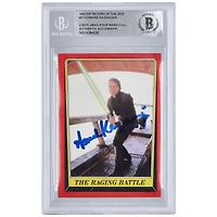 Howard Kazanjian Star Wars Autographed 1983 Topps Return of the Jedi Sticker #51 BAS Authenticated Card