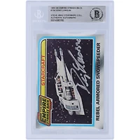 Denis Lawson Star Wars Autographed 1980 Topps The Empire Strikes Back #139 BAS Authenticated Card