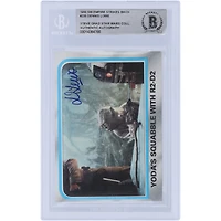Dennis Lowe Star Wars Autographed 1980 Topps The Empire Strikes Back #235 BAS Authenticated Card