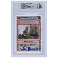 Miki Herman Star Wars Autographed 1995 Topps CCG #240 BAS Authenticated Card