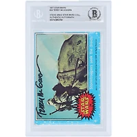 Terry McGovern Autographed 1977 Topps Star Wars #24 BAS Authenticated Card