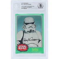 Terry McGovern Autographed 1977 Topps Star Wars #247 BAS Authenticated Card