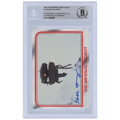 Ease Owyeung Star Wars Autographed 1980 Topps The Empire Strikes Back #12 BAS Authenticated Card