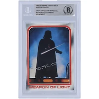 Ron Punter Star Wars Autographed 1980 Topps The Empire Strikes Back #105 BAS Authenticated Card