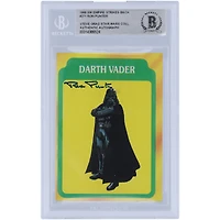 Ron Punter Star Wars Autographed 1980 Topps The Empire Strikes Back #271 BAS Authenticated Card
