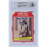 Ron Punter Star Wars Autographed 1980 Topps The Empire Strikes Back #7 BAS Authenticated Card