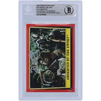 Deep Roy Star Wars Autographed 1983 Topps Return of the Jedi #102 BAS Authenticated Card