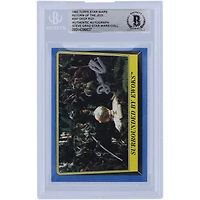 Deep Roy Star Wars Autographed 1983 Topps Return of the Jedi #207 BAS Authenticated Card