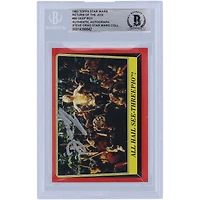 Deep Roy Star Wars Autographed 1983 Topps Return of the Jedi #80 BAS Authenticated Card