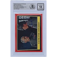 Leslie Schofield Star Wars Autographed 2016 Topps #61 BAS Authenticated 10 Card