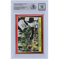 Colin Skeaping Star Wars Autographed 1983 Topps #75 BAS Authenticated 10 Card with "Biker Scout" Inscription