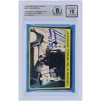 Colin Skeaping Star Wars Autographed 1983 Topps #206 BAS Authenticated 10 Card with "Stormtrooper" Inscription