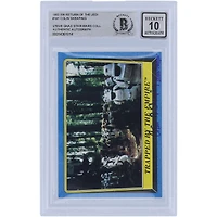 Colin Skeaping Star Wars Autographed 1983 Topps #191 BAS Authenticated 10 Card with "Stormtrooper" Inscription