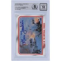 Alan Tomkins Star Wars Autographed 1980 Topps The Empire Strikes Back #42 BAS Authenticated 10 Card