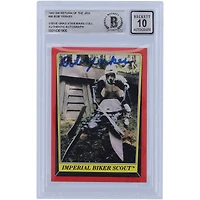 Bob Yerkes Star Wars Autographed 1983 Topps Return of the Jedi #96 BAS Authenticated 10 Card