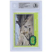 Hiro Narita Star Wars Autographed 2015 Topps Journey To The Force Awakens Slime Green #62 BGS Authenticated Card