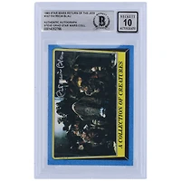 Patricia Blau Star Wars Autographed 1983 Topps Return of the Jedi #167 BGS Authenticated 10 Card