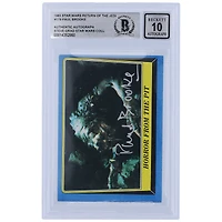 Paul Brooke Star Wars Autographed 1983 Topps Return of the Jedi #179 BGS Authenticated 10 Card