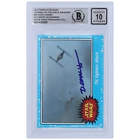 Doug Chiang Star Wars Autographed 2015 Topps Journey To The Force Awakens #99 BGS Authenticated 10 Card