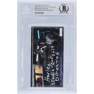 Harley Cokeliss Star Wars Autographed 1995 Topps The Empire Strikes Back Widevision #83 BGS Authenticated 10 Card with "Studio 2nd Unit Director" Inscription