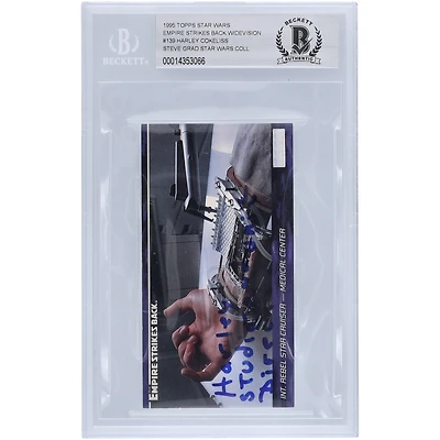 Harley Cokeliss Star Wars Autographed 1995 Topps The Empire Strikes Back Widevision #139 BGS Authenticated 10 Card with "Studio 2nd Unit Director" Inscription