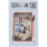 Brian Johnson Star Wars Autographed 1980 Topps The Empire Strikes Back #29 BGS Authenticated 10 Card with "SFX" Inscription