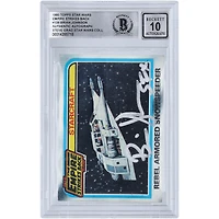 Brian Johnson Star Wars Autographed 1980 Topps The Empire Strikes Back #139 BGS Authenticated 10 Card with "SFX" Inscription