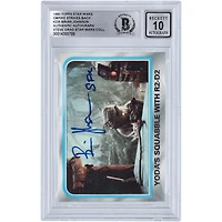 Brian Johnson Star Wars Autographed 1980 Topps The Empire Strikes Back #235 BGS Authenticated 10 Card with "SFX" Inscription
