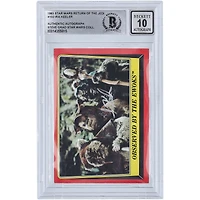 Ira Keeler Star Wars Autographed 1983 Topps Return of the Jedi #102 BGS Authenticated 10 Card