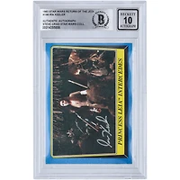 Ira Keeler Star Wars Autographed 1983 Topps Return of the Jedi #198 BGS Authenticated 10 Card