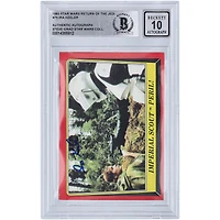 Ira Keeler Star Wars Autographed 1983 Topps Return of the Jedi #75 BGS Authenticated 10 Card