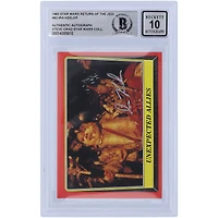 Ira Keeler Star Wars Autographed 1983 Topps Return of the Jedi #92 BGS Authenticated 10 Card