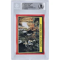 Randy Thom Star Wars Autographed 1983 Topps Return of the Jedi #112 BGS Authenticated Card