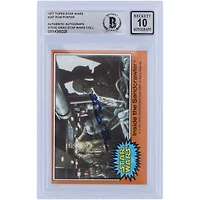Ron Punter Autographed 1977 Topps Star Wars #297 BGS Authenticated 10 Card
