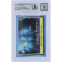 Chris Evans Star Wars Autographed 1983 Topps Return of the Jedi #166 BGS Authenticated 10 Card