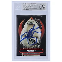 Ian Whyte Star Wars Autographed 2016 Topps Rogue One #HR12 BGS Authenticated Card