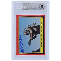 Bob Yerkes Star Wars Autographed 1983 Topps Return of the Jedi #47 BGS Authenticated Card