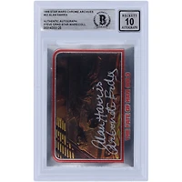 Alan Harris Star Wars Autographed 1999 Topps Chrome Archives #52 BGS Authenticated 10 Card with "Carbonite Body" Inscription
