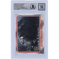 Roger Nichols Star Wars Autographed 1980 Topps The Empire Strikes Back #62 BGS Authenticated 10 Card