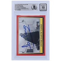 David Prowse Autographed 2016 Topps Star Wars Rogue One Darth Vader #22 BGS Authenticated 10 Card